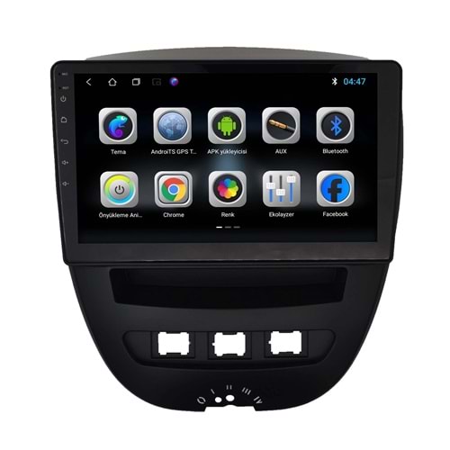 Peugeot 107 CITROEN C1 2005-2014 10 İnç Multimedya Çerçevesi