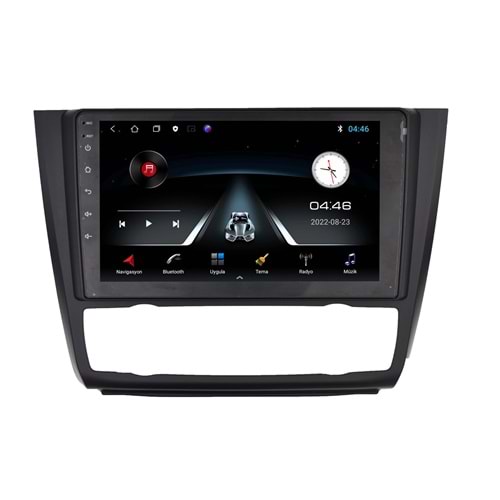 Bmw 1 Serisi A/C 2004-2011 9 İnç Android Multimedya Çerçevesi