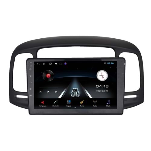Hyundai Accent Era 2009-2011 9 İnç Oem Multimedya Teyp Çerçevesi