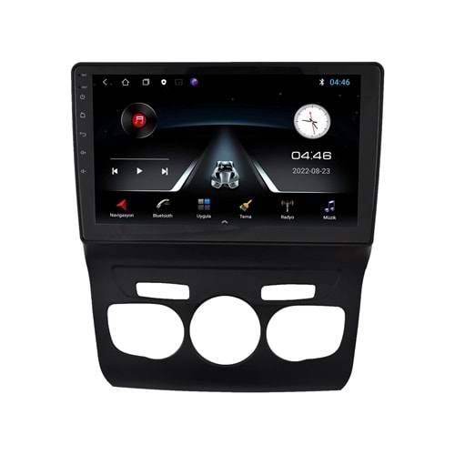 Citroen C4 2013-2016 10 İnç Multimedya Teyp Çerçeve