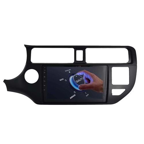Kia Rio 2012-2014 9 İnç Multimedya Teyp Çerçevesi