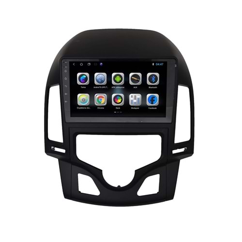 Hyundai İ30 A/C 2009-2012 9 İnç Multimedya Çerçevesi