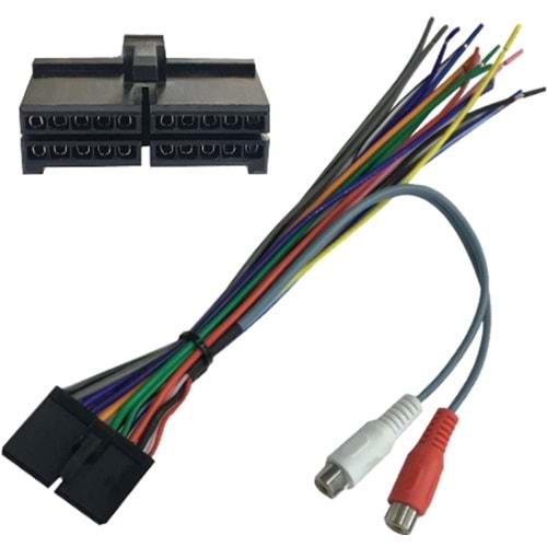 G545 20 Pinli oto Teyp Soketi