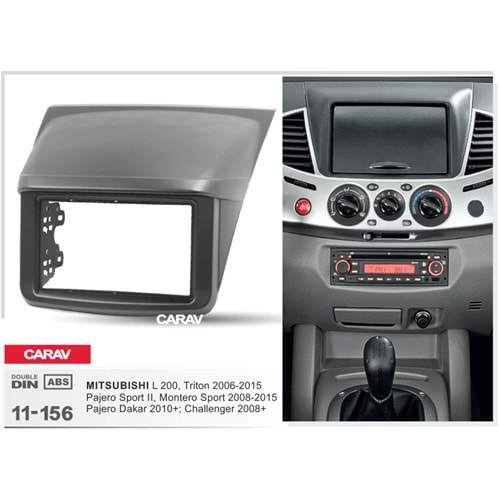 L200 7 Double Teyp Çerçevesi