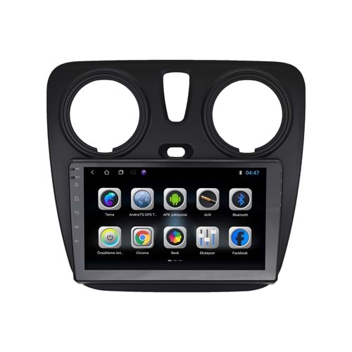 Dacia Lodgy-Dokker Düğmeli Model 9 inç çerçeve