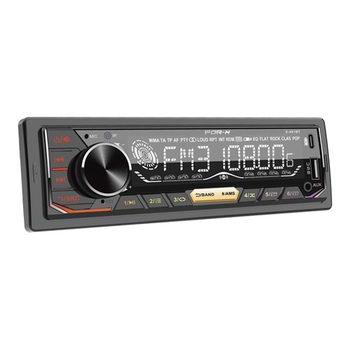 Forx X-401BT 4×60W Bluetooh Oto Teyp