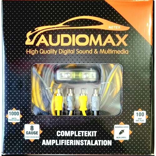 Audiomax MX-KİT8 Kutulu Set Kablo (Y Kablo Dahil)