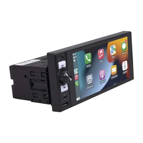 FORX X-431 TEK DIN 6 İNÇ WİFİ ANDROİD AUTO/CARPLAY