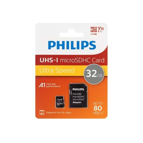 Philips 32GB Hafıza Kartı Class10