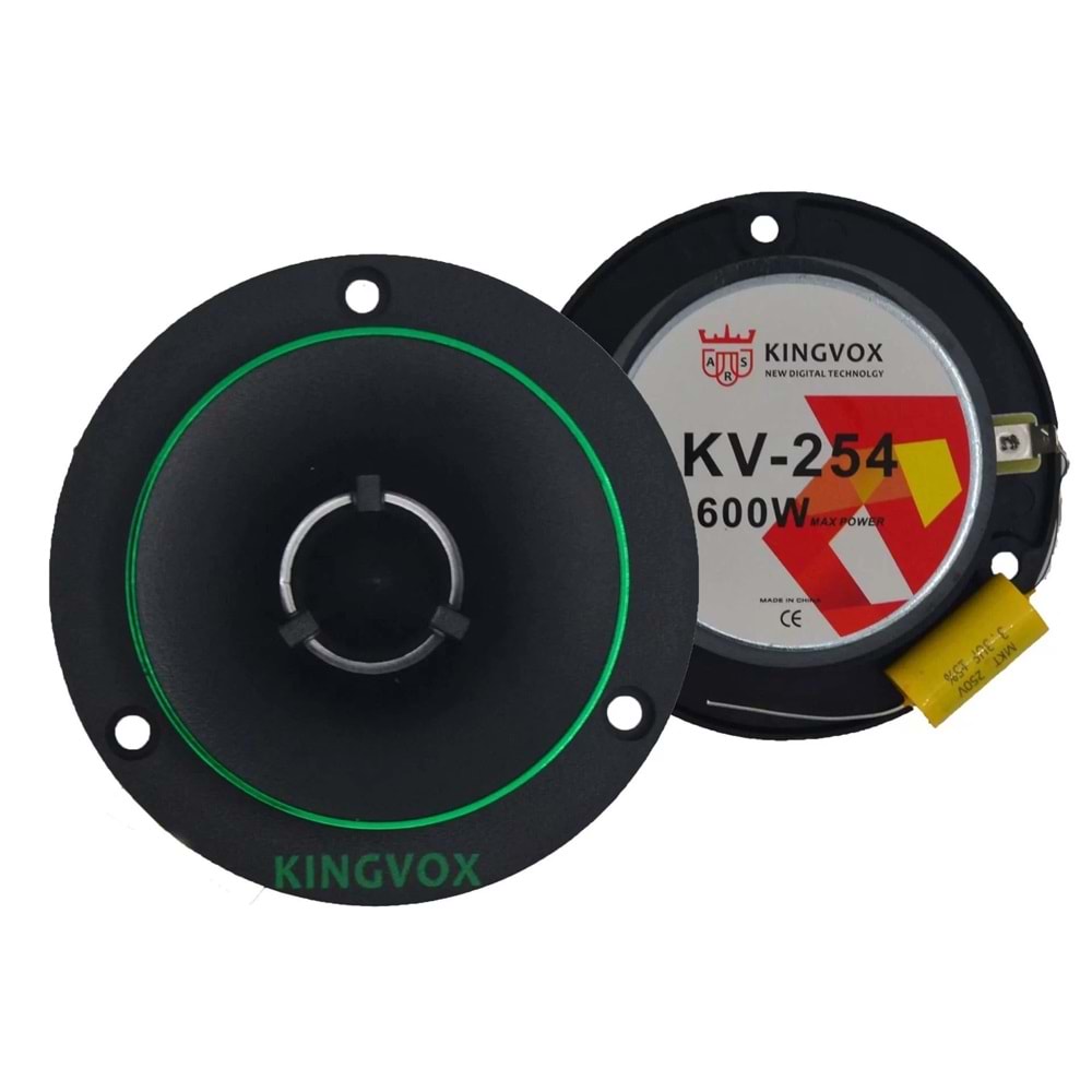 Kingvox Kv-254 10 Cm Dome Tweeter