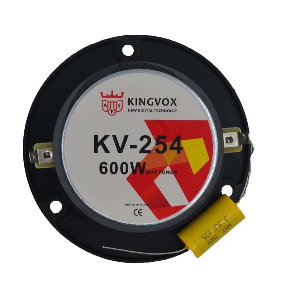 Kingvox Kv-254 10 Cm Dome Tweeter