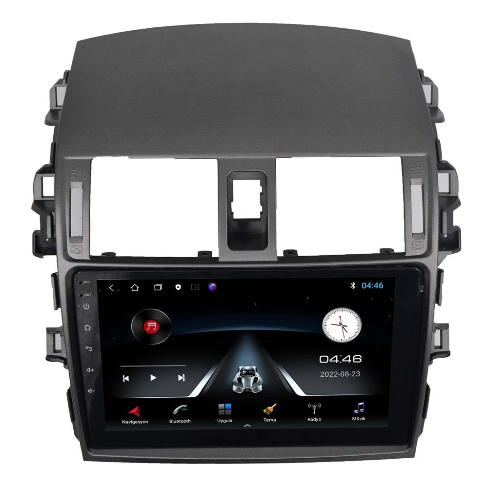 Toyota Corolla 2007-2012 9 İnç Multimedya Çerçevesi