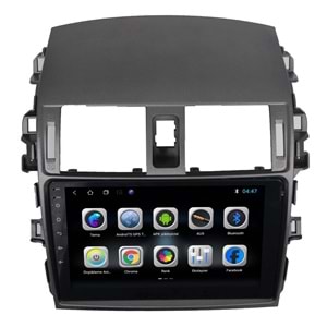 Toyota Corolla 2007-2012 9 İnç Multimedya Çerçevesi