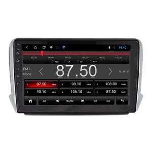 Peugeot 208-2008 2014-2018 10 İnç Multimedya Çerçevesi