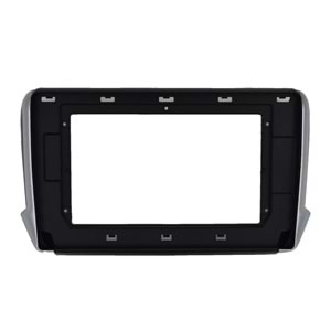 Peugeot 208-2008 2014-2018 10 İnç Multimedya Çerçevesi