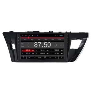 Toyota Corolla 2013-2016 10 İnç Multimedya Çerçevesi