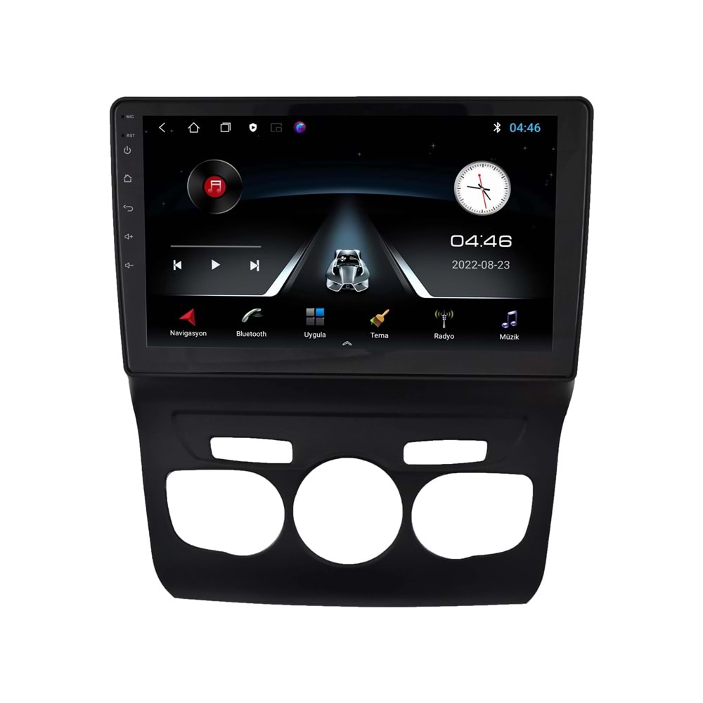 Citroen C4 2013-2016 10 İnç Multimedya Teyp Çerçeve