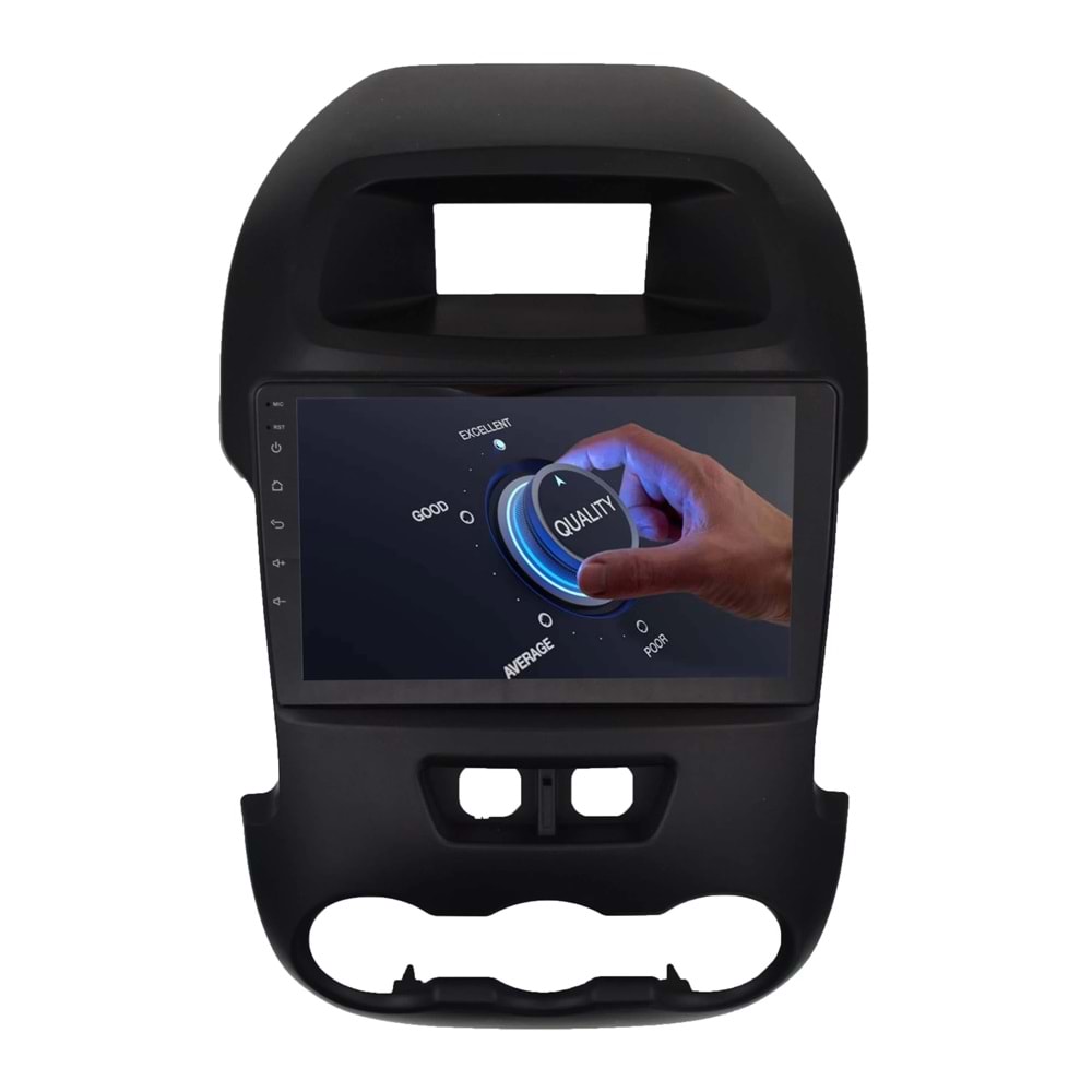 Ford Ranger 2011-2015 9 İnç Multimedya Teyp Çerçevesi