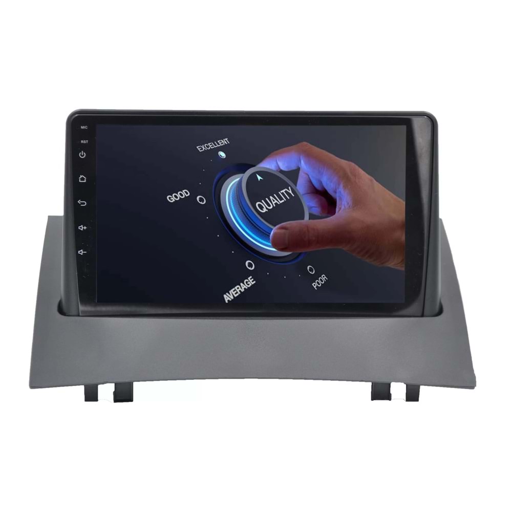 Renault Megane 2 2004-2009 9 İnç Multimedya Teyp Çerçevesi