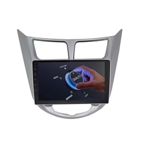 Hyundai Accent Blue Gri 9 İnç Multimedya Teyp Çerçevesi