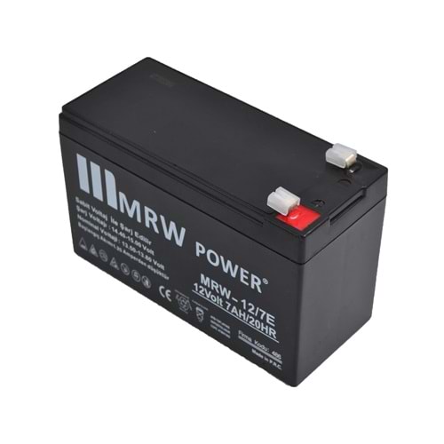 Mervesan MRW-12/7E 12V 7A Kuru Akü