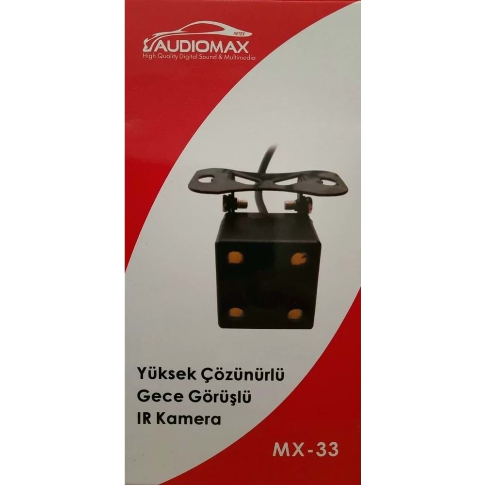 Audiomax Mx 33 Araç Kamerasi Gece Görüşlü