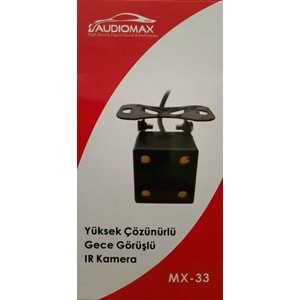 Audiomax Mx 33 Araç Kamerasi Gece Görüşlü
