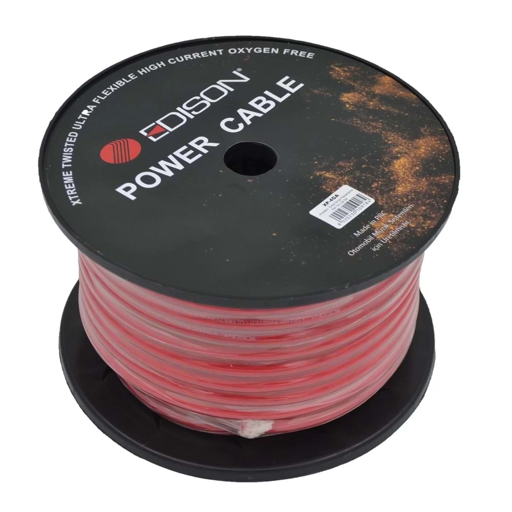 Edison 4ga Artı Kablosu (30 Metre)
