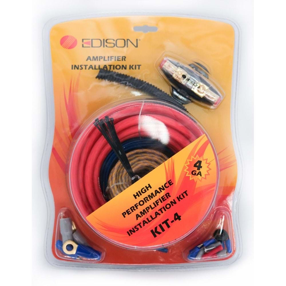 Edison Kit-4 4Ga Set Kablo