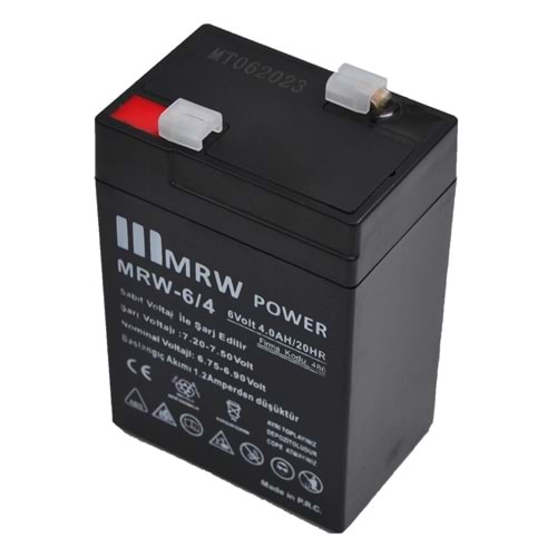 Mervesan Mrw-6/4 6V 4A Akü