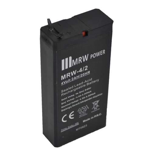 Mervesan Mrw-4/2 4V 2A Akü