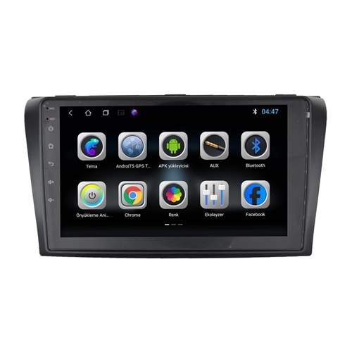 Mazda 3 2004-2009 9 İnç Multimedya Çerçevesi