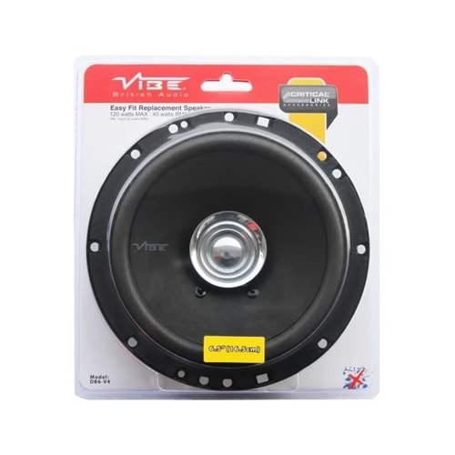 Vibe DB6-V4 16 Cm Koaksiyel Hoparlör (1 Adet Fiyatıdır)