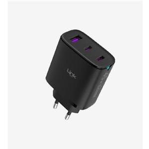 Linktech C317 45W 3 Çıkışlı Hızlı Şarj Adaptörü