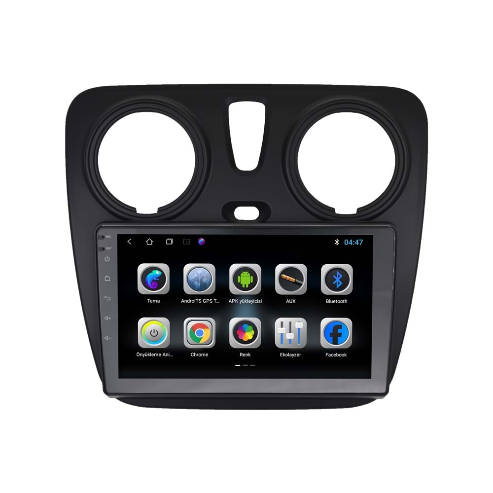 Dacia Lodgy-Dokker Düğmeli Model 9 inç çerçeve