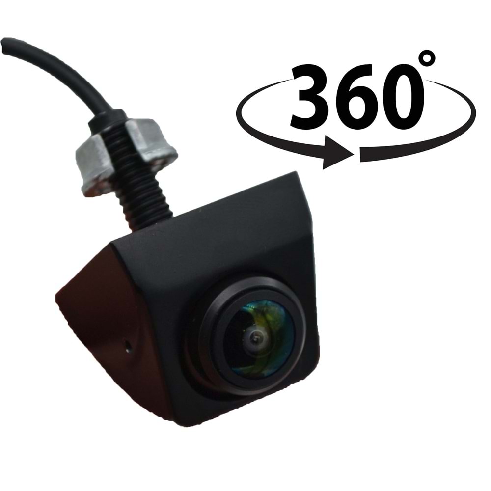 ROCKALPHA RA-38 AHD Balık Göz Pramid Oynar Başlıklı Kamera