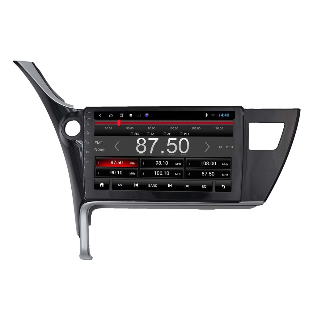 Toyota Corolla 2017 10 Multimedya Çerçevesi