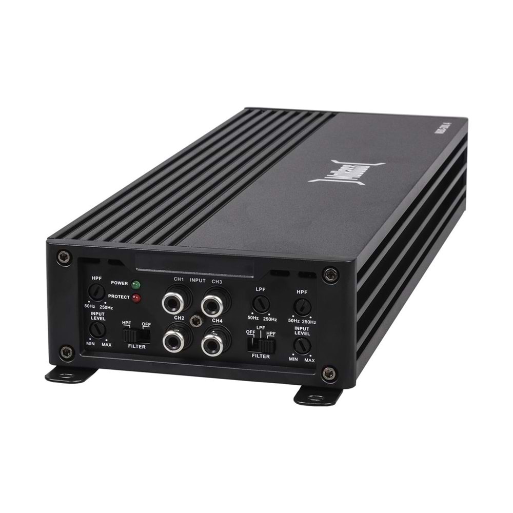 Mobass MBD-200.4D 4 Kanal 200 Rms Amplifikatör