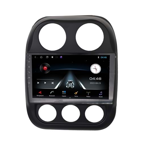 Jeep Compas 2010-2016 10 Multimedya Çerçevesi