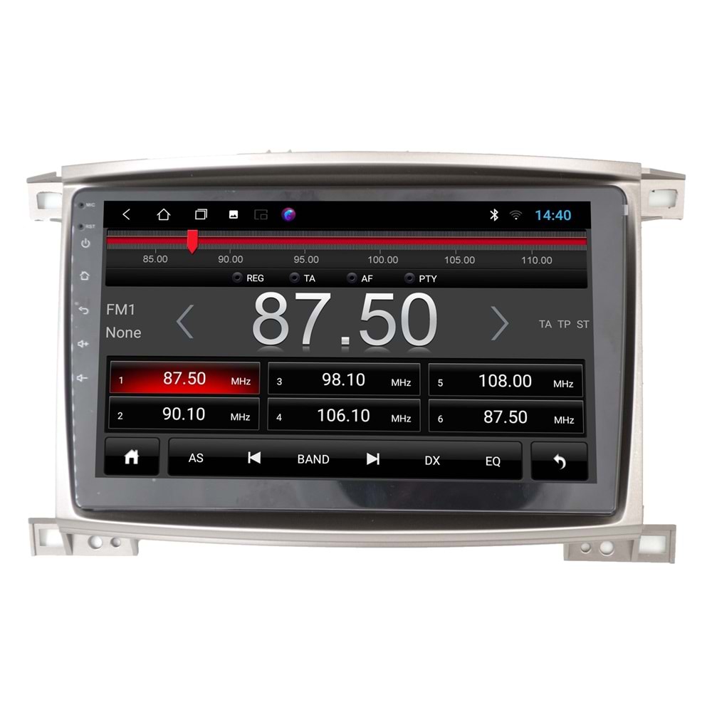 Toyota Land Cruiser 2002-2008 10 Multimedya Çerçeve