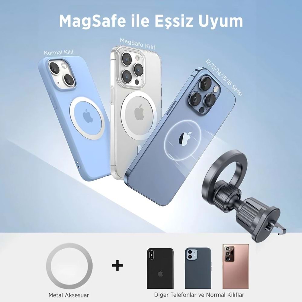 BİX BXCH8 TELEFON TUTUCU (havalandırma ızgarasına)