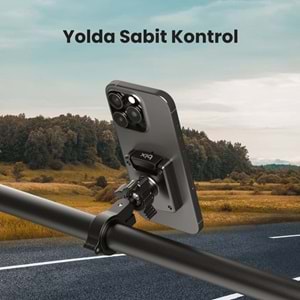 Bix BPH06 Bisiklet / Motosiklet Telefon Tutucu – Hızlı Kilit Gidon Tabanlı