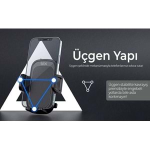 Bix BXCH4 Araç İçi Telefon Tutucu